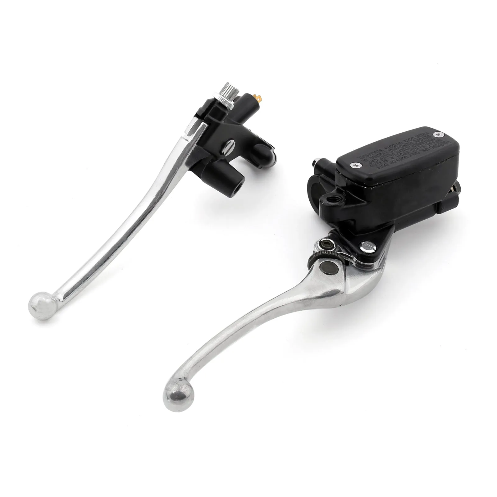 7/8'' Guidon Chrome Commande manuelle Réservoir Frein Embrayage Leviers Moto Vélo Générique