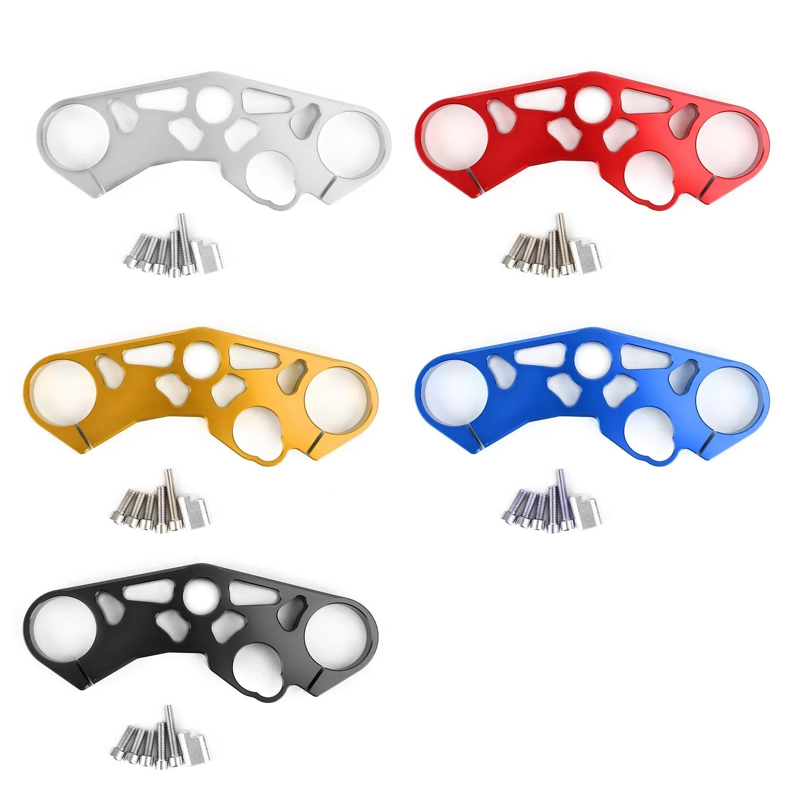 SUZUKI GSXR 600 750 1000 Abaissement de la pince supérieure avant du Té de fourche