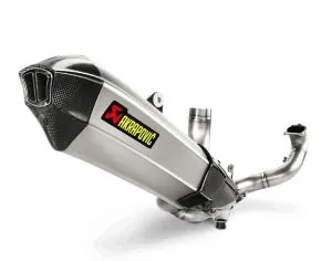 Collettori Akrapovic E-D12E4 per Ducati Multistrada 1200 15- trasformano Scarico Terminale Akrapovic in impianto completo, codice E-D12E4