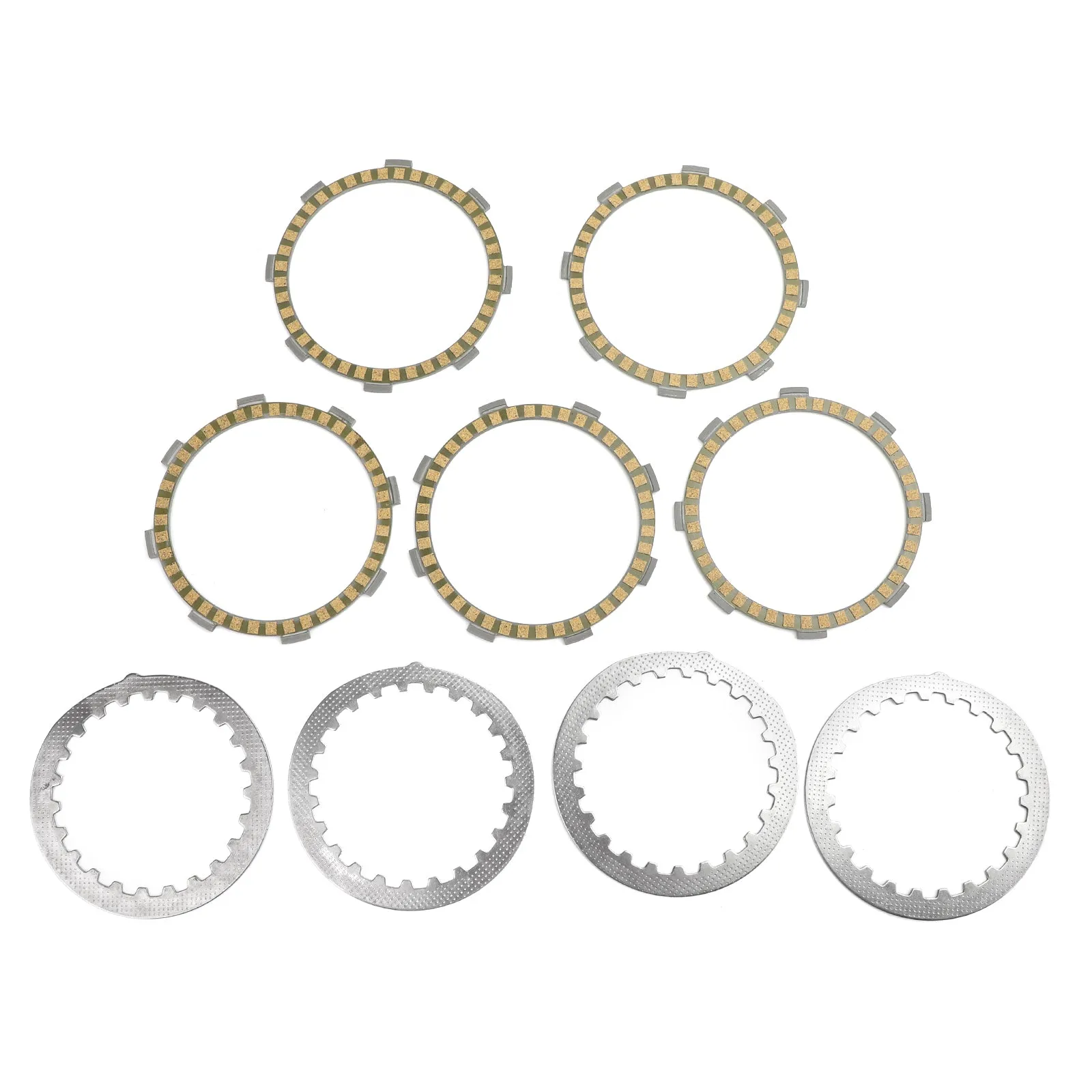 Kit d'embrayage en acier et plaques de friction pour Yamaha XT125 RT100 RS100 TZR80 YBR125