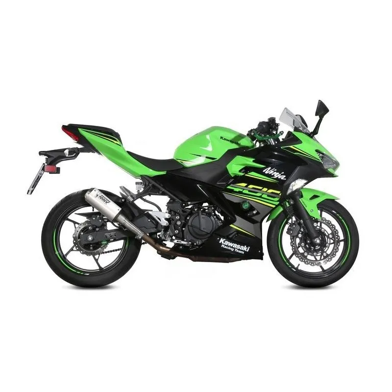 EXHAUST MIVV MK3 KAWASAKI NINJA 400 2023, NOT APPROVED STEEL