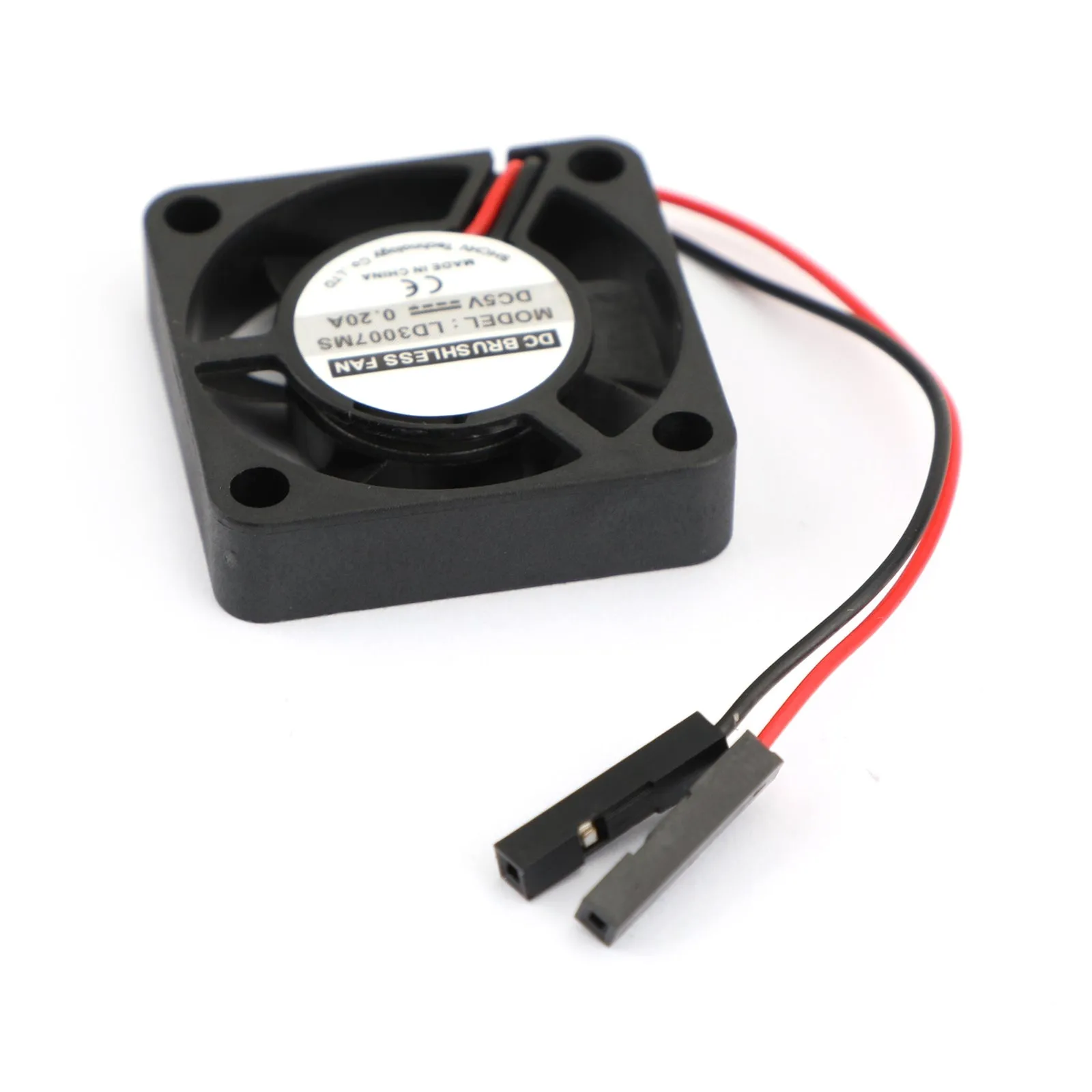 Ventilateur de refroidissement 2 broches 30MMx30MM 3007 5V rayonnant pour Raspberry Pi 3 modèle B 4B 2B B