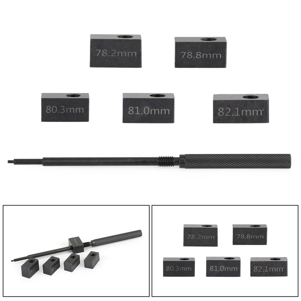 Kits d'outils de jauge de hauteur d'injecteur pour Detroit Diesel Engine series 50 60 3350 Generic