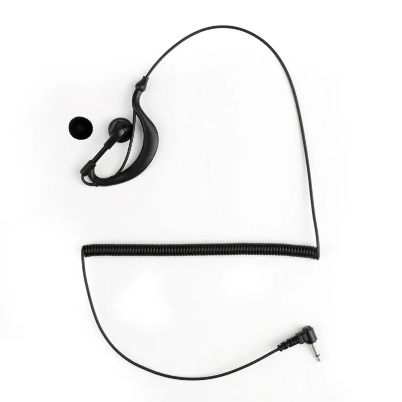 Écoutez le casque 3,5 mm Mic G Shape Only Earpiece pour Motorola Radio Speaker