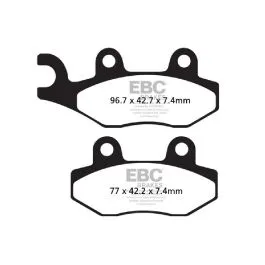 EBC FA135TT BRAKE PAD FA-TT SERIES CARBON FIBER