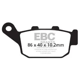 EBC FA140 BRAKE PAD FA SERIES ORGANIC