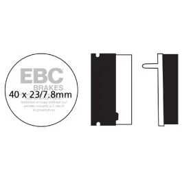 EBC FA155R BRAKE PAD FA-R SERIES SINTERED METAL