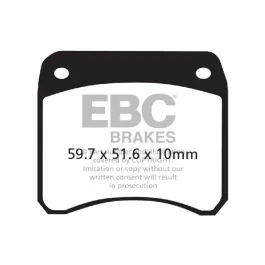 EBC FA016 BRAKE PAD FA SERIES ORGANIC