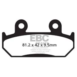 EBC FA203HH BRAKE PAD FA-HH SERIES SINTERED METAL