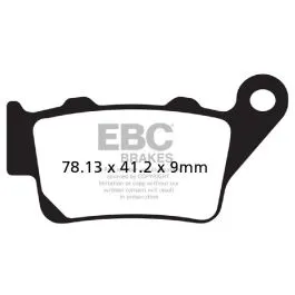 EBC FA208R BRAKE PAD FA-R SERIES SINTERED METAL