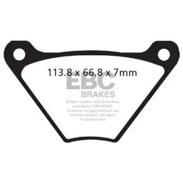 EBC FA024/2 BRAKE PAD FA SERIES ORGANIC