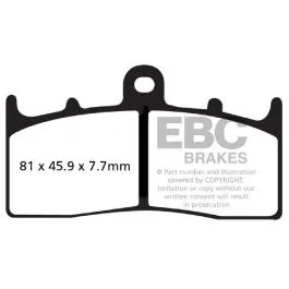 EBC FA294HH BRAKE PAD FA-HH SERIES SINTERED METAL