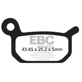 EBC FA325R BRAKE PAD FA-R SERIES SINTERED METAL
