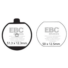 EBC FA033 BRAKE PAD FA SERIES ORGANIC