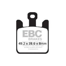 EBC FA369/4HH BRAKE PAD FA-HH SERIES SINTERED METAL