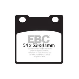 EBC FA045 BRAKE PAD FA SERIES ORGANIC