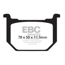 EBC FA051 BRAKE PAD FA SERIES ORGANIC