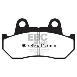 EBC FA069/3HH BRAKE PAD FA-HH SERIES SINTERED METAL