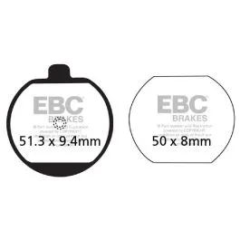 EBC FA073 BRAKE PAD FA SERIES ORGANIC
