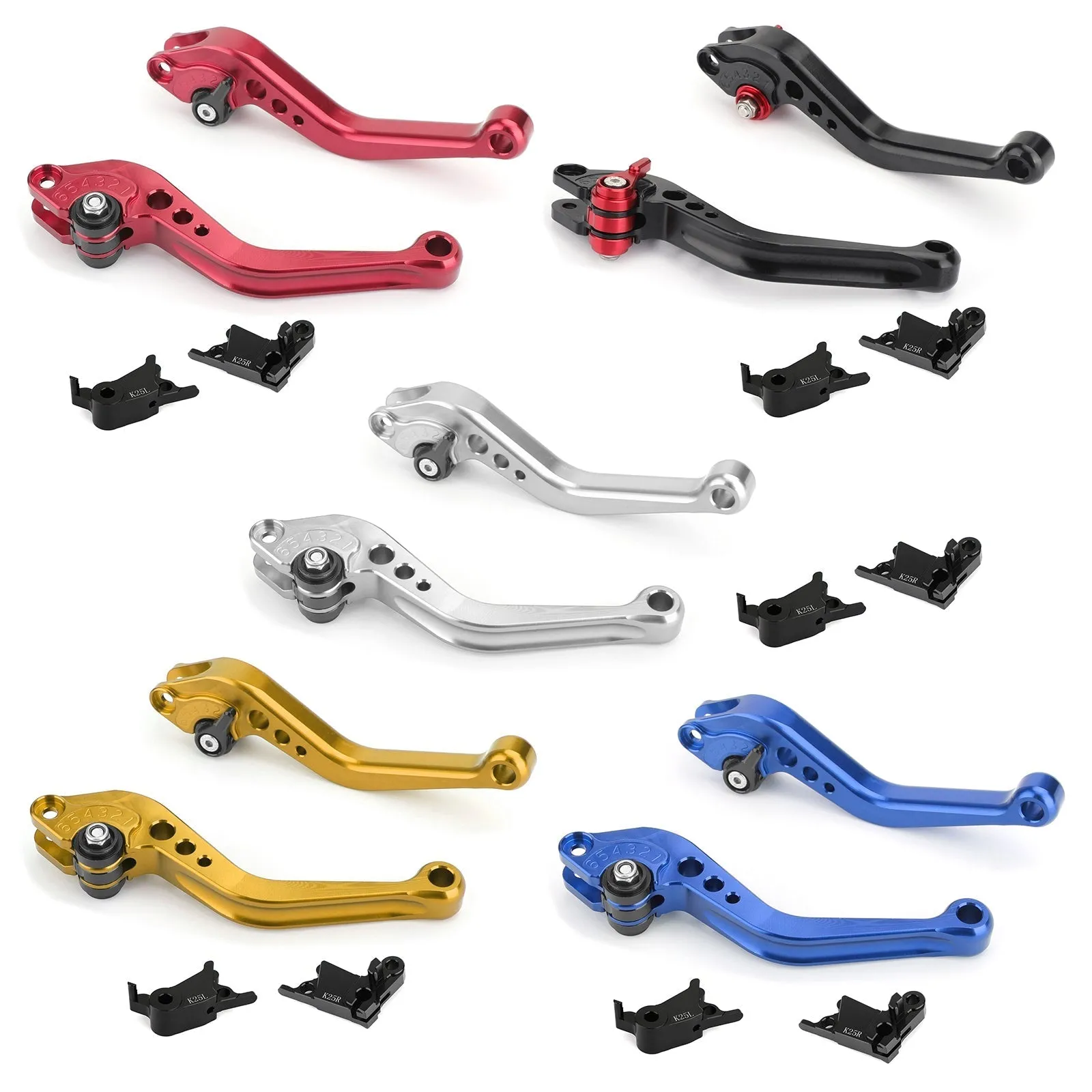 Levier De Frein Embrayage Court Pour KTM 790 Duke Avant 2019 Argent Generic