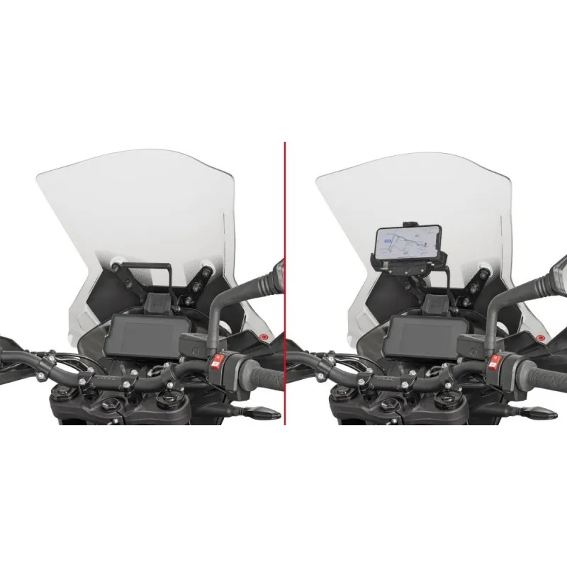 GIVI ALUMINUM TRAVERSE FOR FIXING SMARTPHONE KTM 790 ADVENTURE 2019-2020