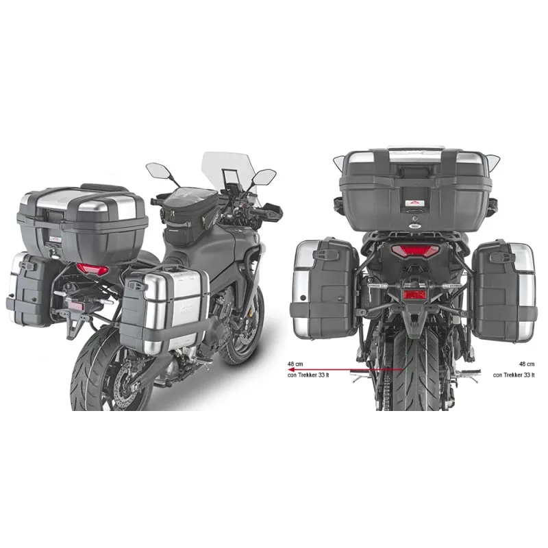 GIVI PL ONE-FIT MONOKEY SIDE CASE HOLDER YAMAHA TRACER 9 2023-2024