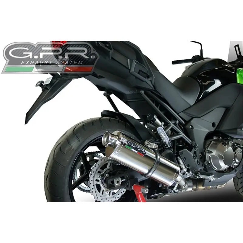 Scarico GPR Kawasaki Versys 1000 i.e. 2011/14 K.144.TRI