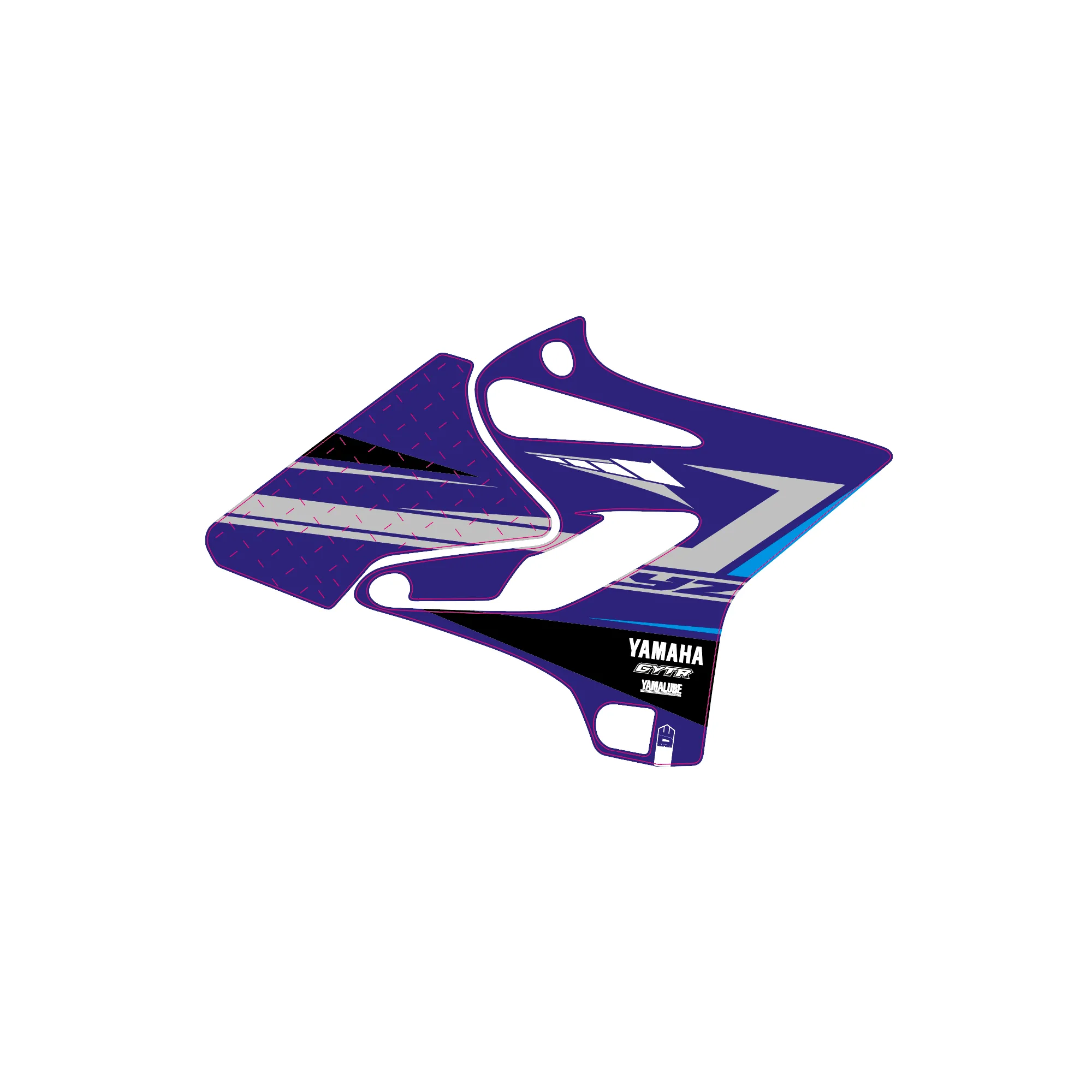Grafiche convogliatori OEM 20 Yamaha YZ 125/250 2015-2021
