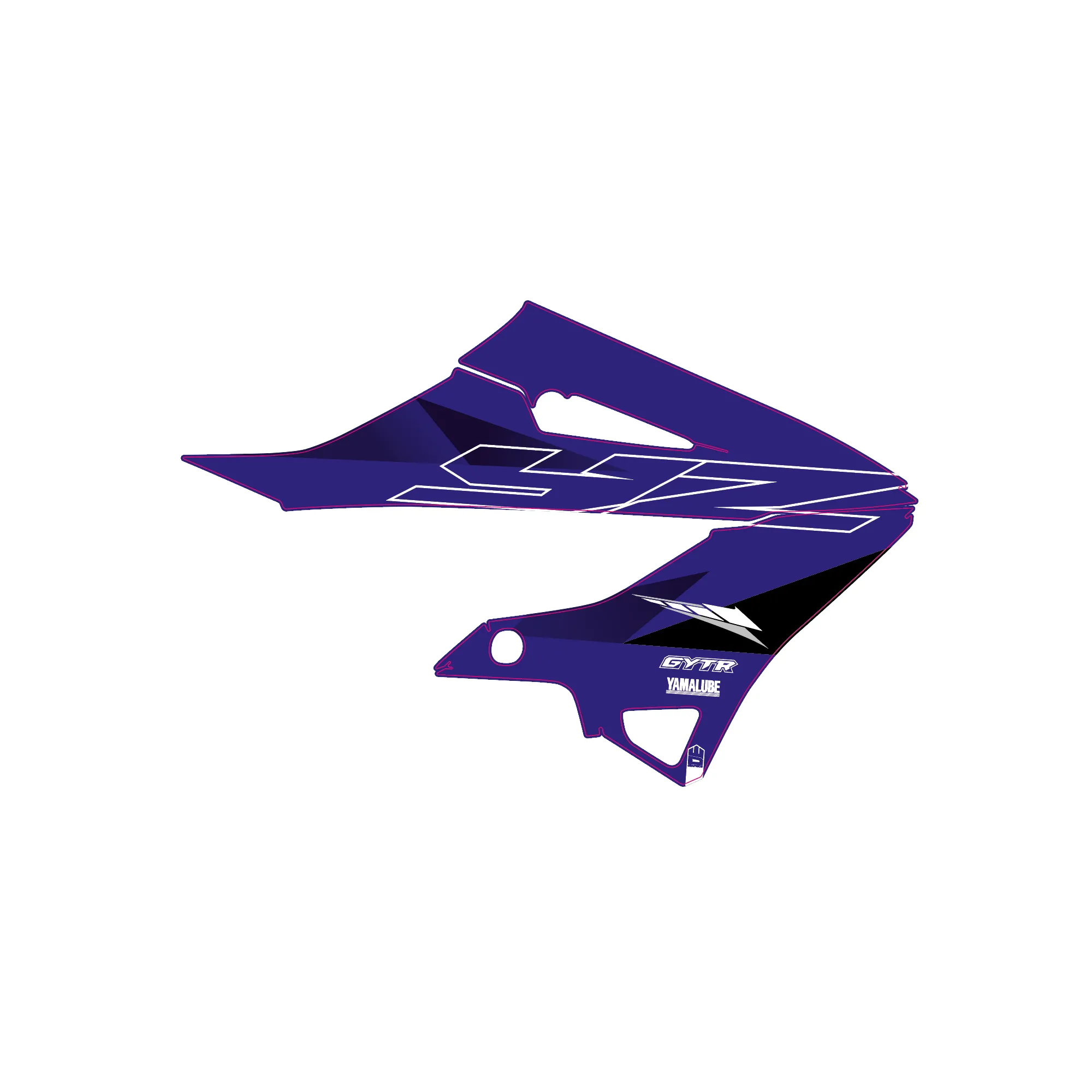 Grafiche convogliatori OEM 22 Yamaha YZ 125/250 2022-xx