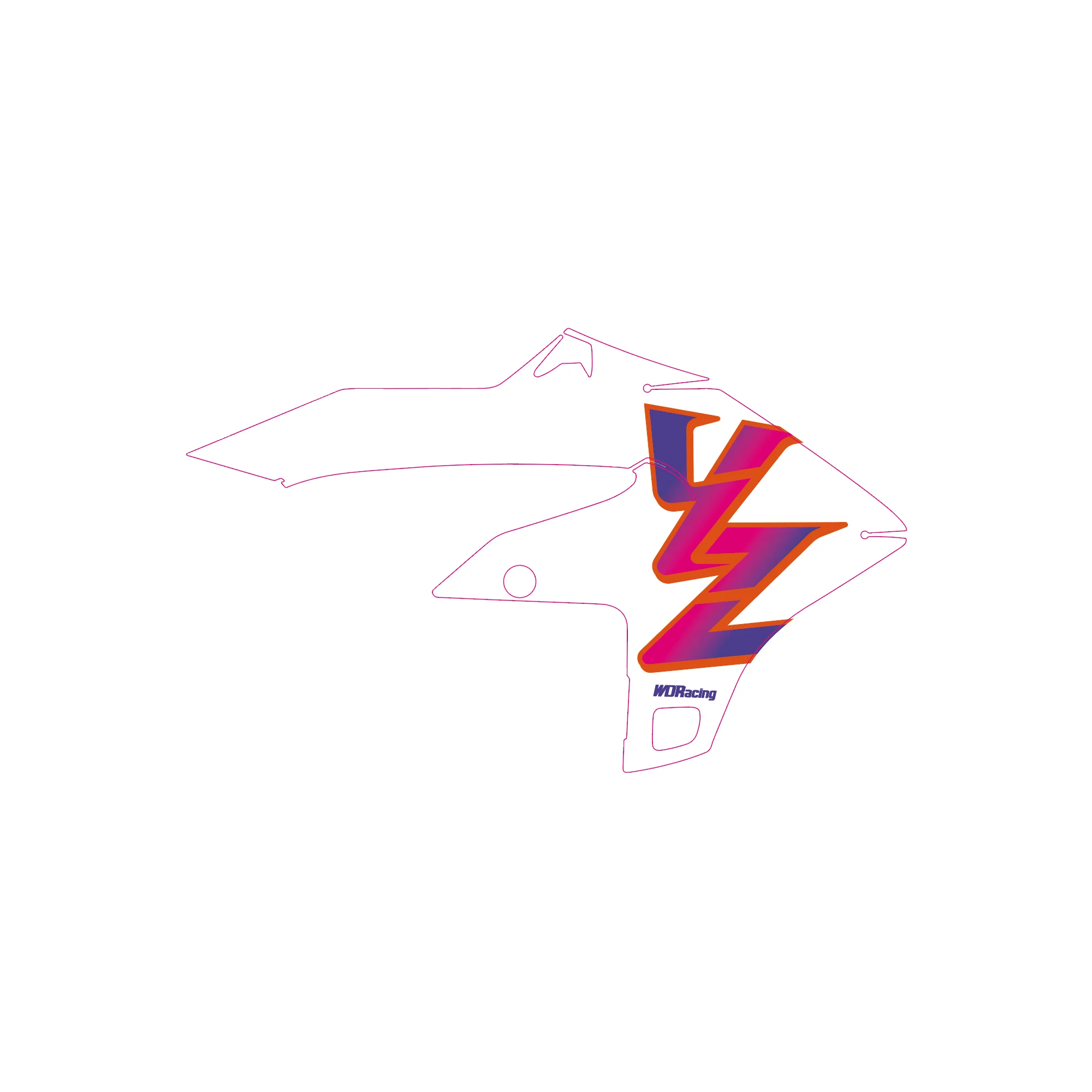 Grafiche convogliatori OEM 24 Anniversary Yamaha YZF 250 24-xx 450 23-xx