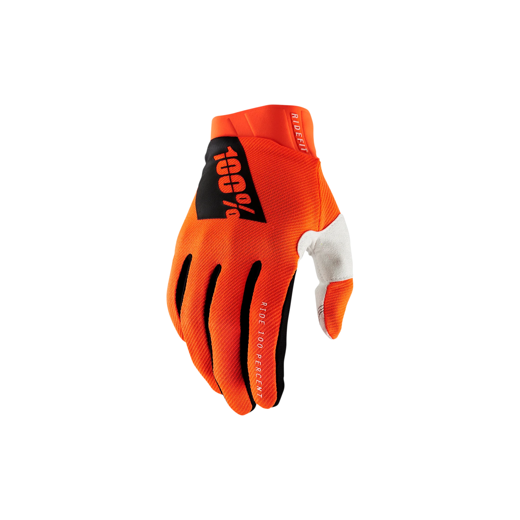 Guanti 100% Ridefit Fluo Orange