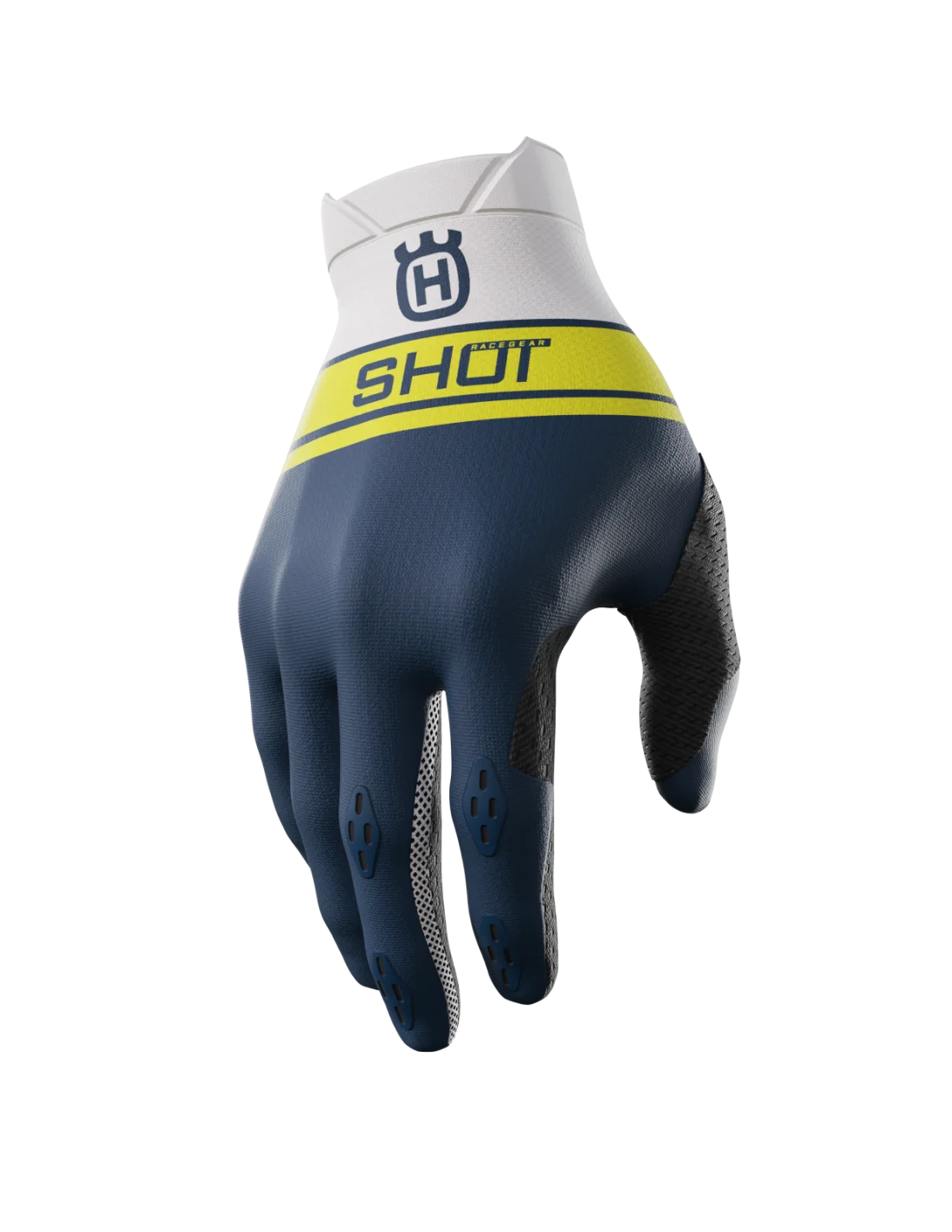 Guanti Shot Lite Husqvarna Blu