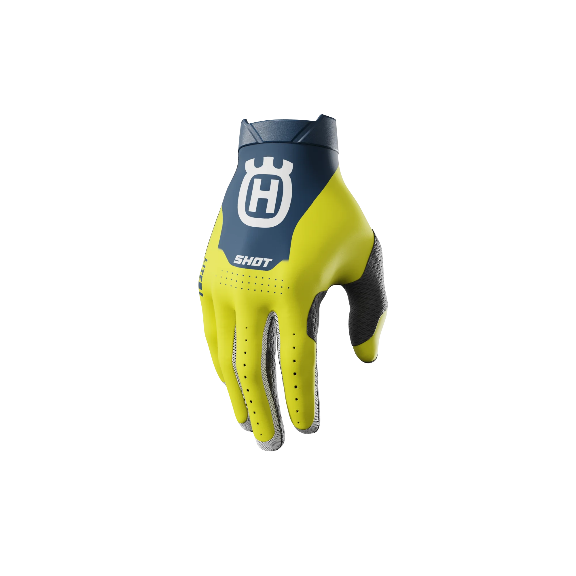 Guanti Shot Lite Husqvarna Blu 2025