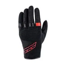 Guanti RING AIR Nero/Rosso Tg 2XL - Guanti in tessuto Ring Air - Nero/rosso 2XL