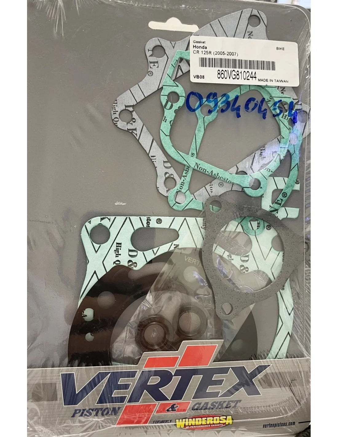 Guarnizioni smeriglio Vertex - Honda CR 125 2005-2007