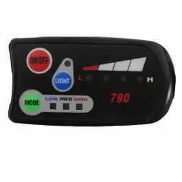 Display bici elettrica 36V 790 5F 3V Lude led