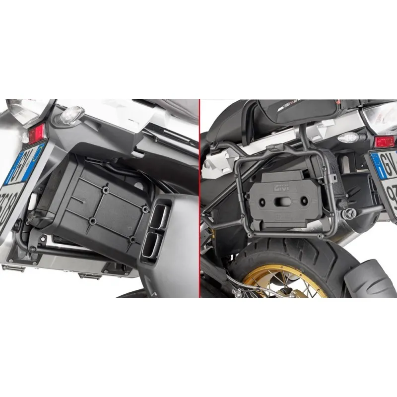 KIT ATTACCHI GIVI PER MONTAGGIO TOOL BOX S250 SU PORTAVALIGIE LATERALE PLR5108 BMW R 1250 GS 2018-2020
