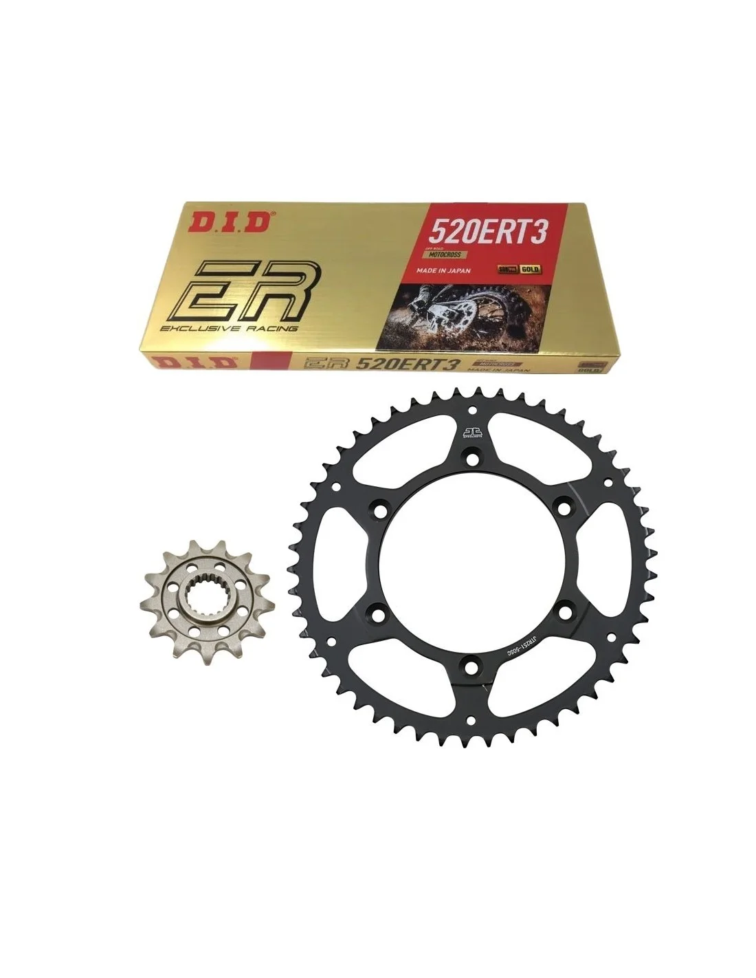 Kit catena-corona-pignone JT-DID | Yamaha YZF 450