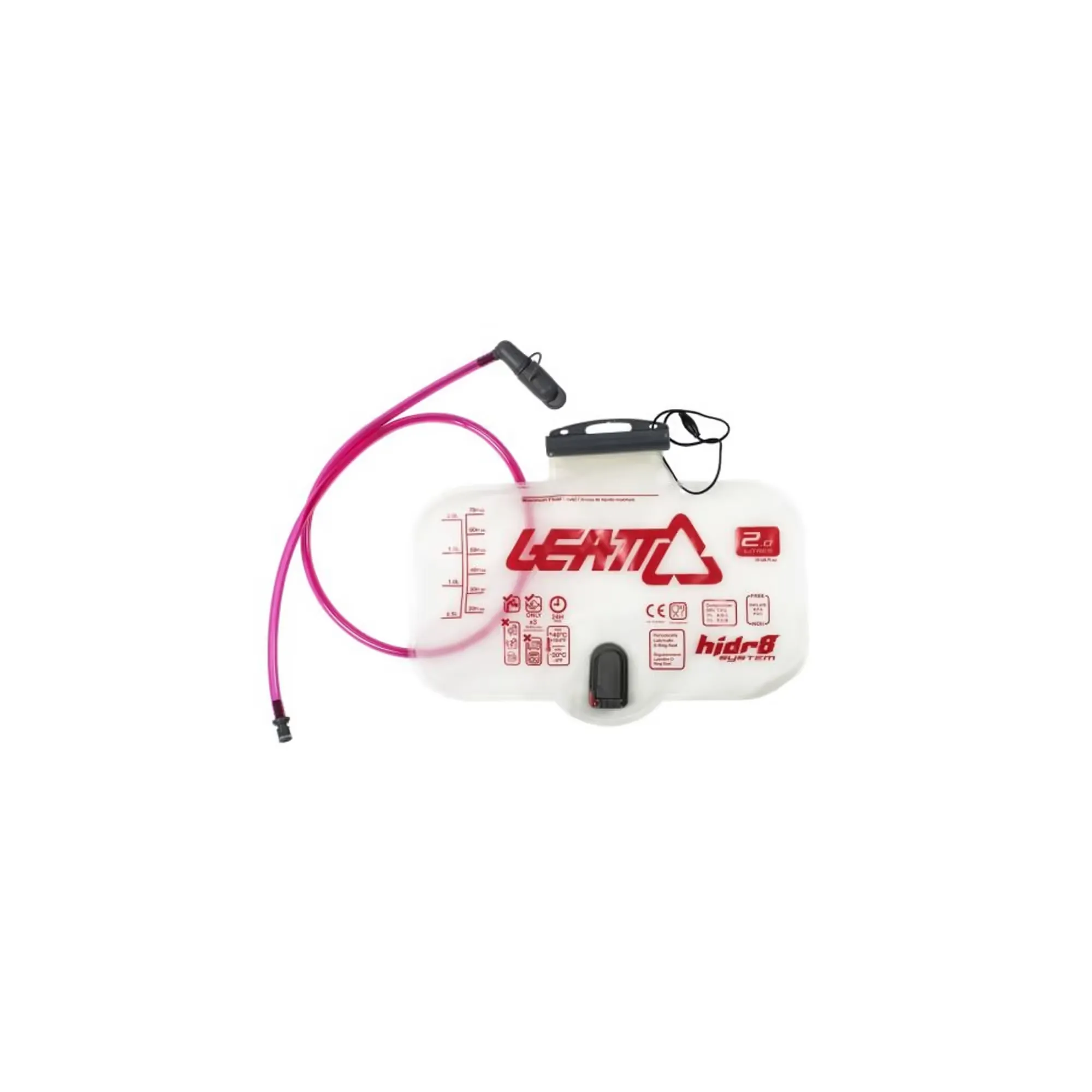 Kit di idratazione Leatt Bladder Flat Cleantech 2 litri orizzontale