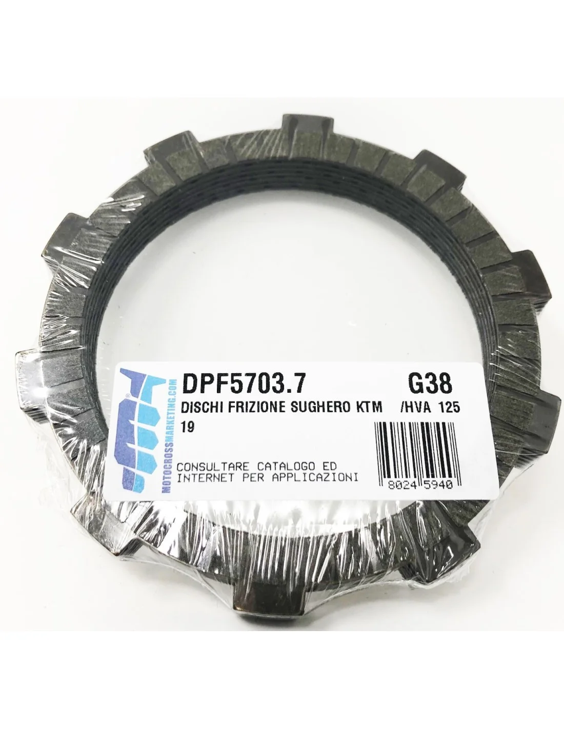 Kit dischi frizione guarniti DP KTM 125 19- TC/TE 125 19-