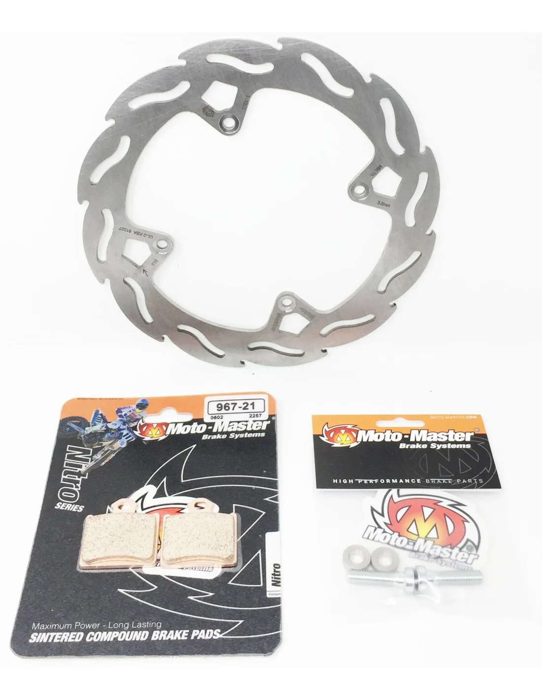 Kit disco freno posteriore maggiorato MotoMaster 220mm SX 85 11-20 TC 85 14-20