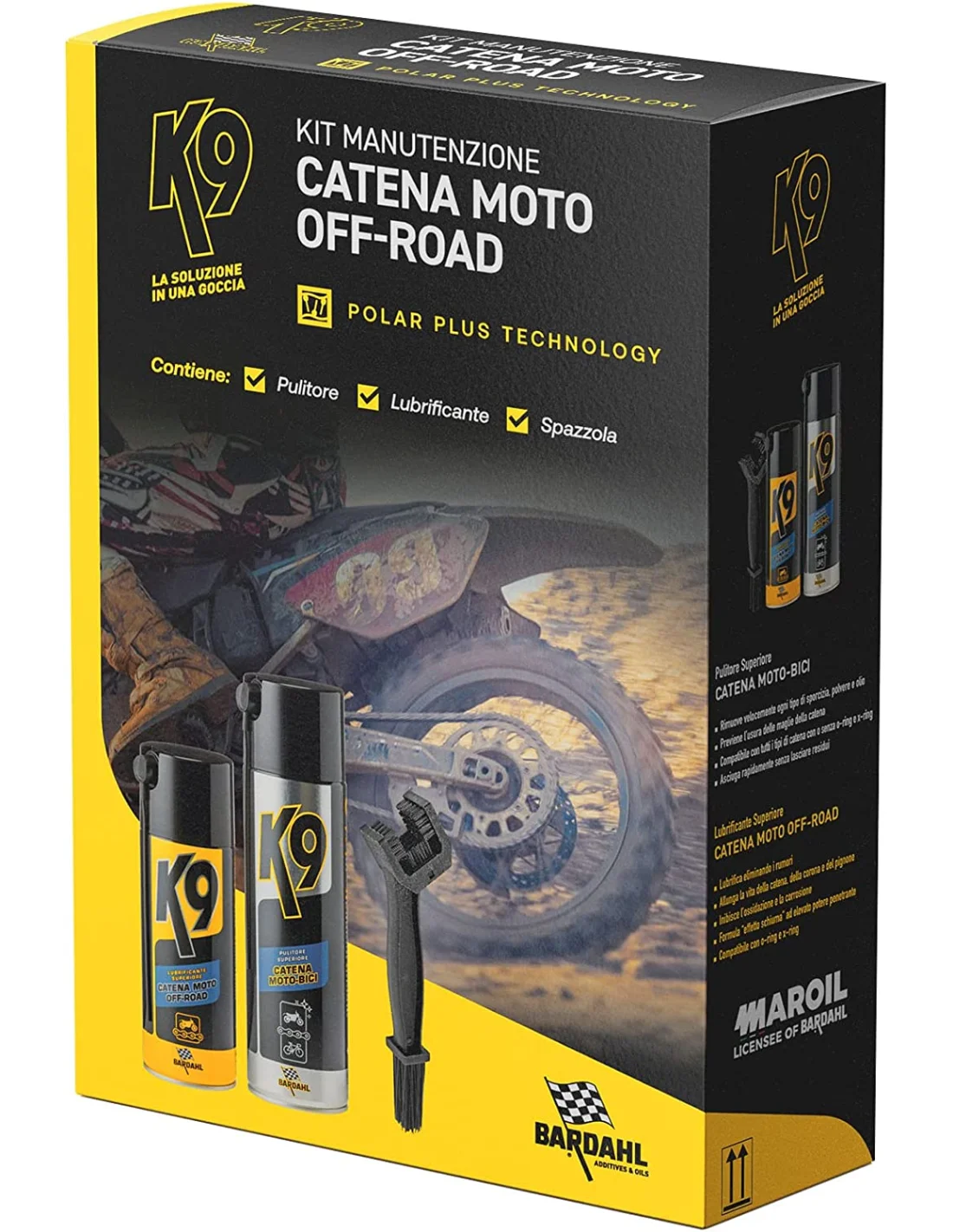 Kit Manutenzione Catena Off Road Bardahl