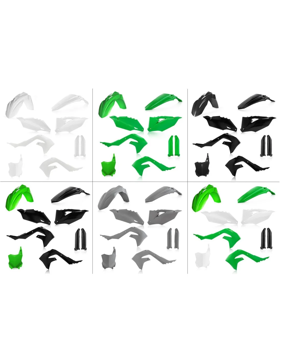Kit plastiche Acerbis | Kawasaki KXF 450 2019-2023 KXF 250 2021-2024