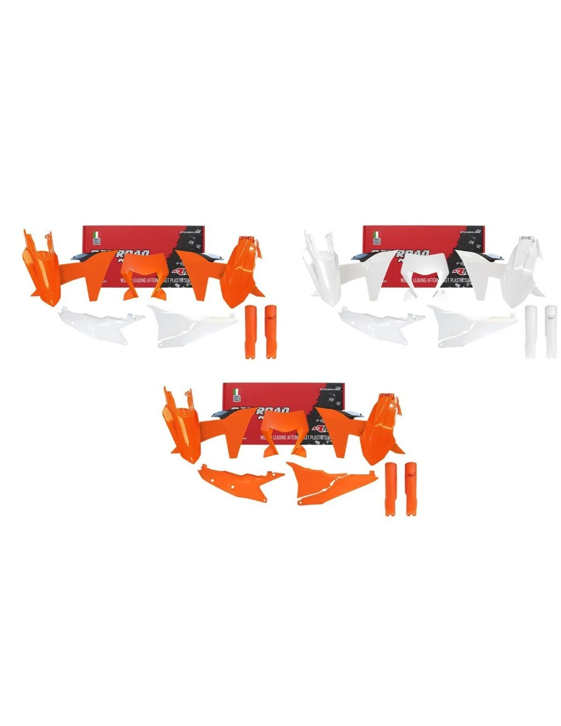 Kit plastiche con parasteli Rtech | Ktm EXC - EXCF 2024-