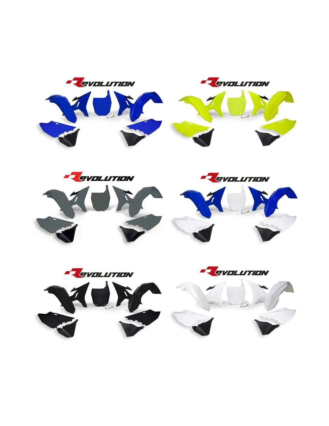 Kit plastiche Rtech | YZ Revolution (no serbatoio)