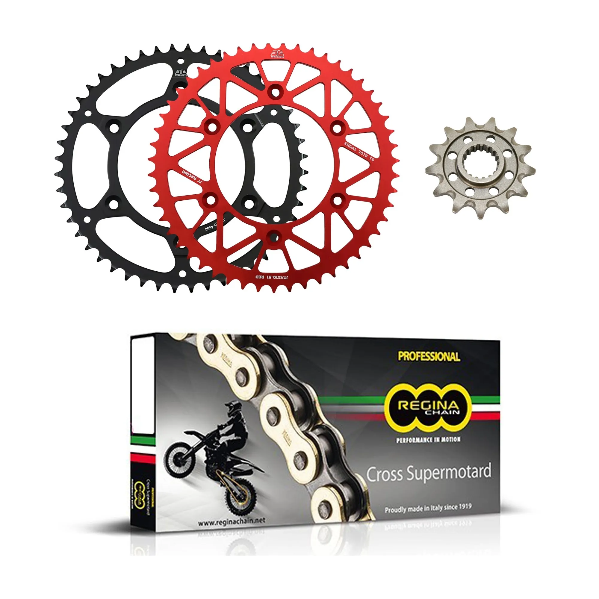 Kit trasmissione JT-Regina | Honda CRF 450 2002+ CRF 250 2022+