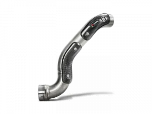 TUBO RACCORDO TITANIO ALTO NON OMOLOGATO AKRAPOVIC BMW R NINE T 2021-2022 COD L-B12SO11