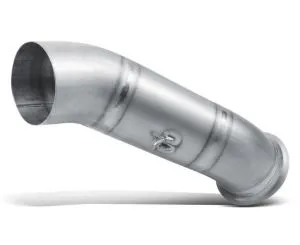 Tubo di Raccordo in Titanio Non Catalizzato per Scarico Terminale Akrapovic Ducati Hypermotard 821, Hyperstrada codice L-D8SO2