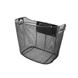 Cestino in ferro con attacco al manubrio