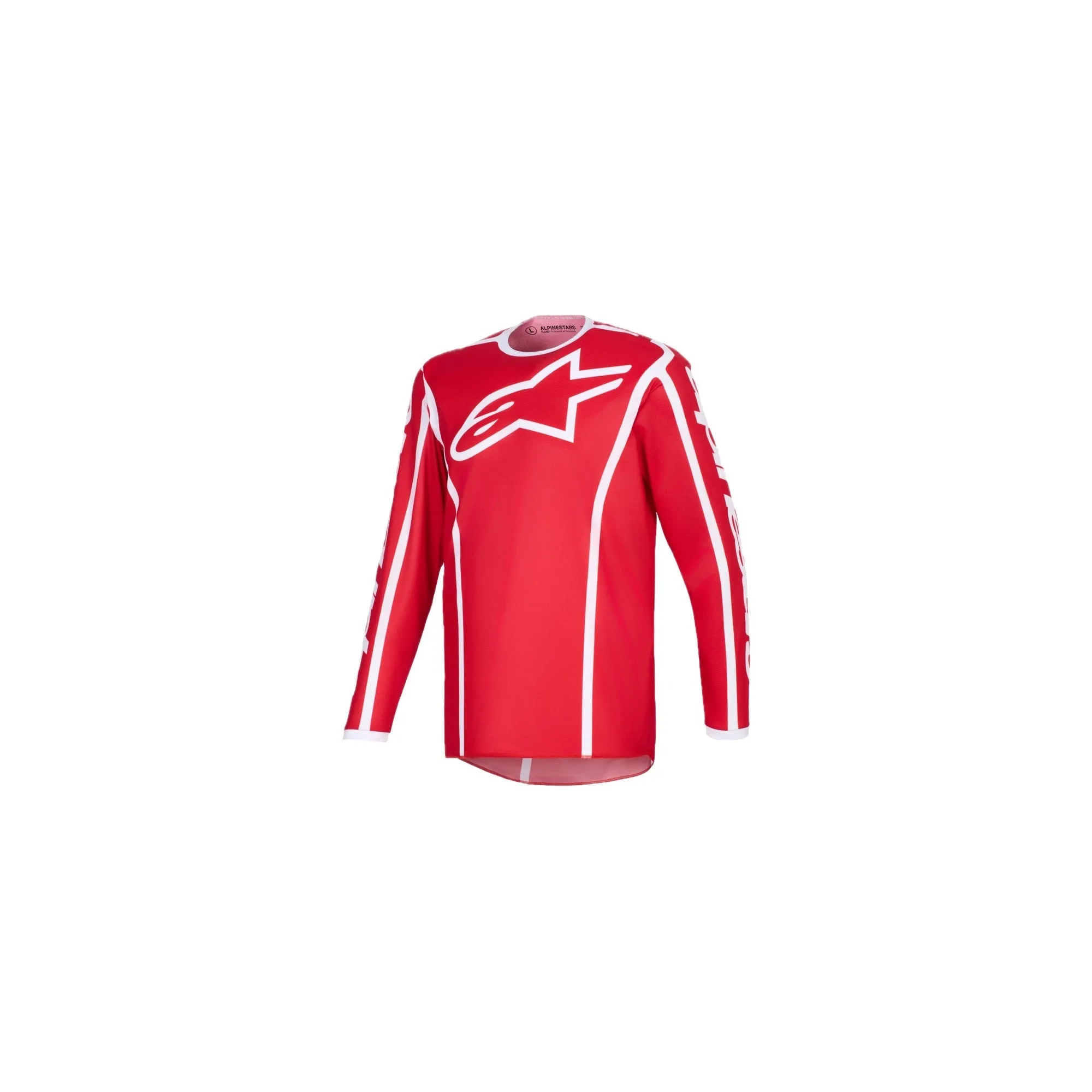 Maglia Alpinestars Fluid Apex Red White